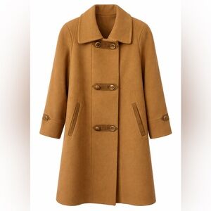 Mallia Coat Cashmere And Wool Made Italy